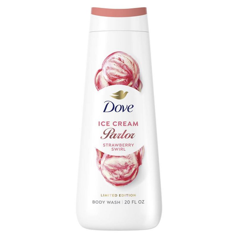 Dove Beauty Body Wash Strawberry Swirl 20 fl oz