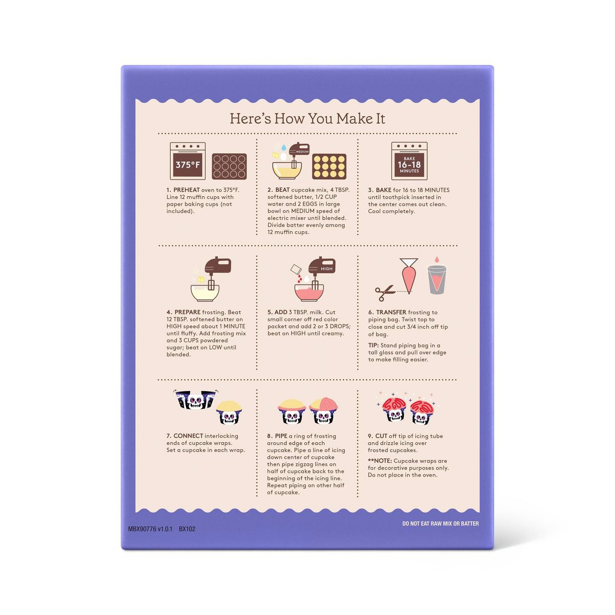Halloween Brains Cupcake Kit - Target Favorite Day