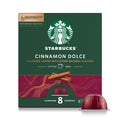 Starbucks Cinnamon Dolce Light Roast Coffee Pods by Nespresso Vertuo - 8ct
