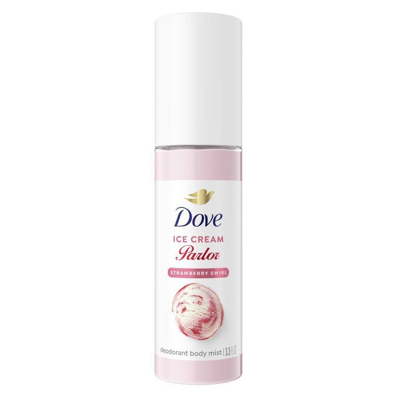 Dove Beauty Ice Cream Parlor Strawberry Body Mist 3.3oz