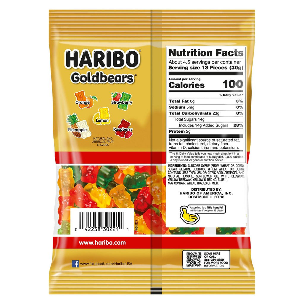 Haribo Goldbears Candy - 5oz