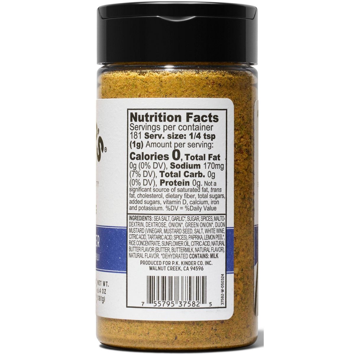 Kinder's Cowboy Butter Seasoning - 6.4oz