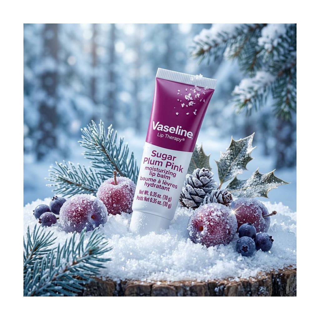 Vaseline Holiday Limited Edition Lip Balm - Sugar Plum - 2pk