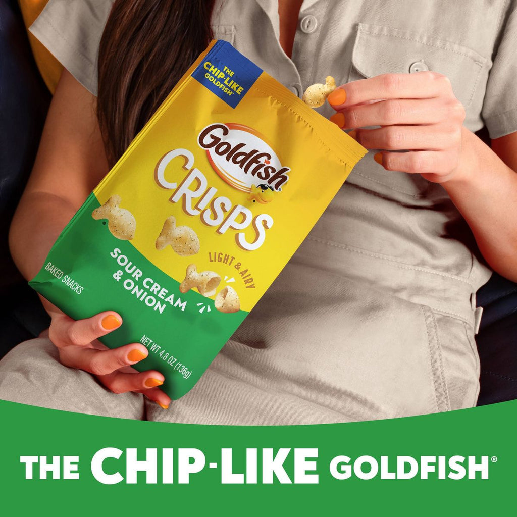 Goldfish Sour Cream & Onion Crisps 4.8oz