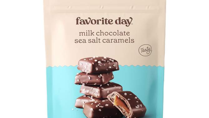 Favorite Day Milk Chocolate Sea Salt Caramels Candy 11oz