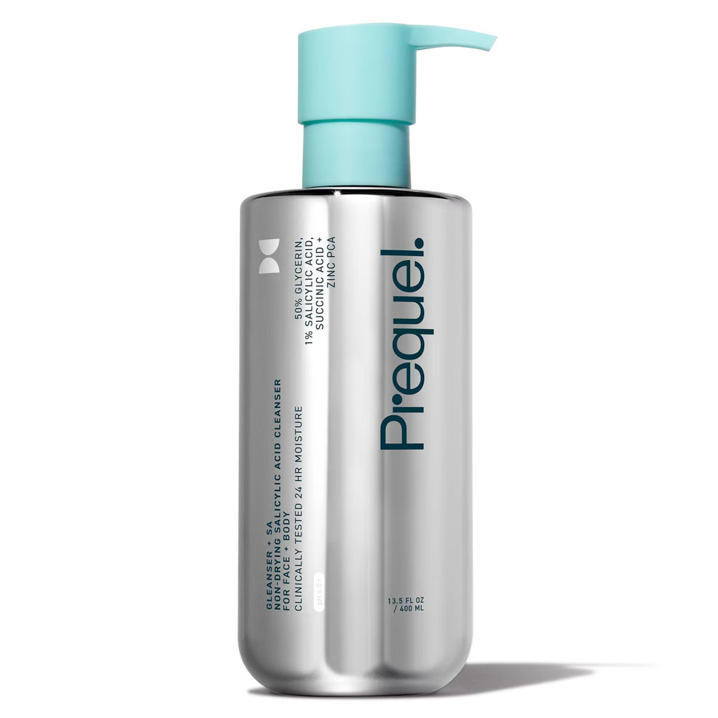 Prequel Gleanser + SA Non-Drying Salicylic Acid Cleanser - 13.5oz