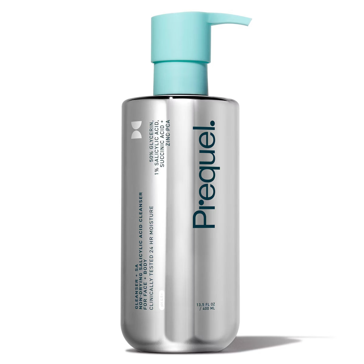 Prequel Gleanser + SA Non-Drying Salicylic Acid Cleanser - 13.5oz