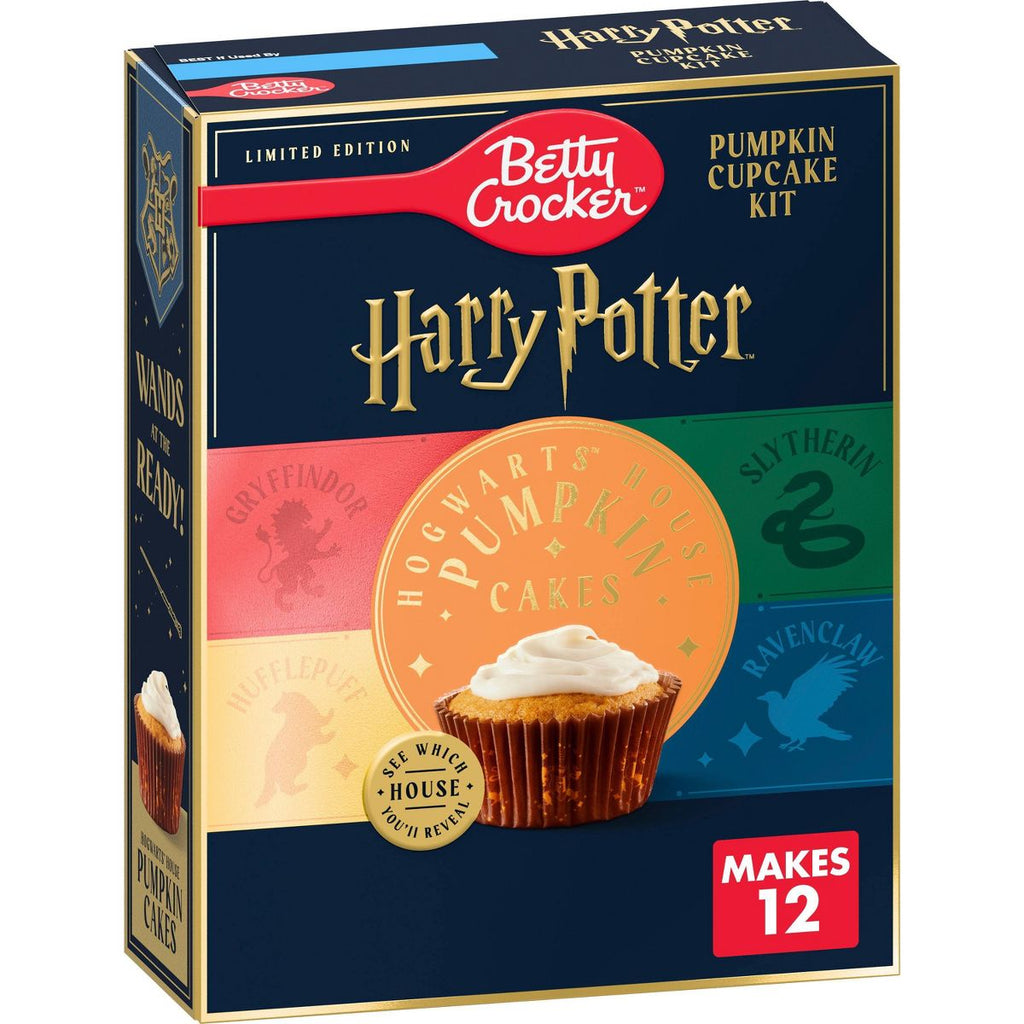 Betty Crocker Harry Potter Halloween Hogwarts House Pumpkin Cake Mix - 13.6oz