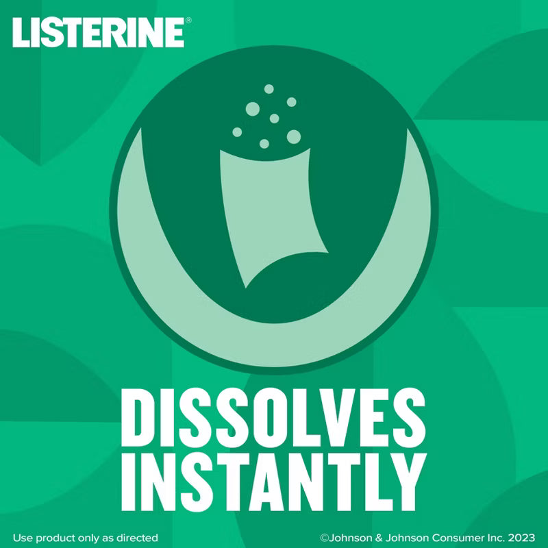 Listerine Freshburst Portable Breath Strips Spearmint 24ct 3 pack
