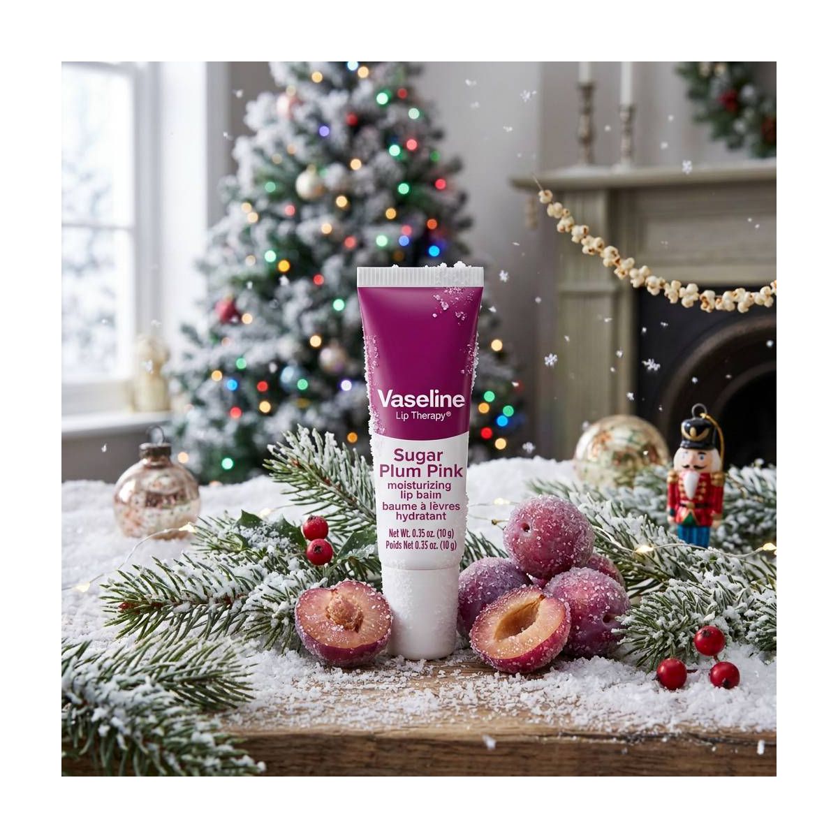 Vaseline Holiday Limited Edition Lip Balm - Sugar Plum - 2pk