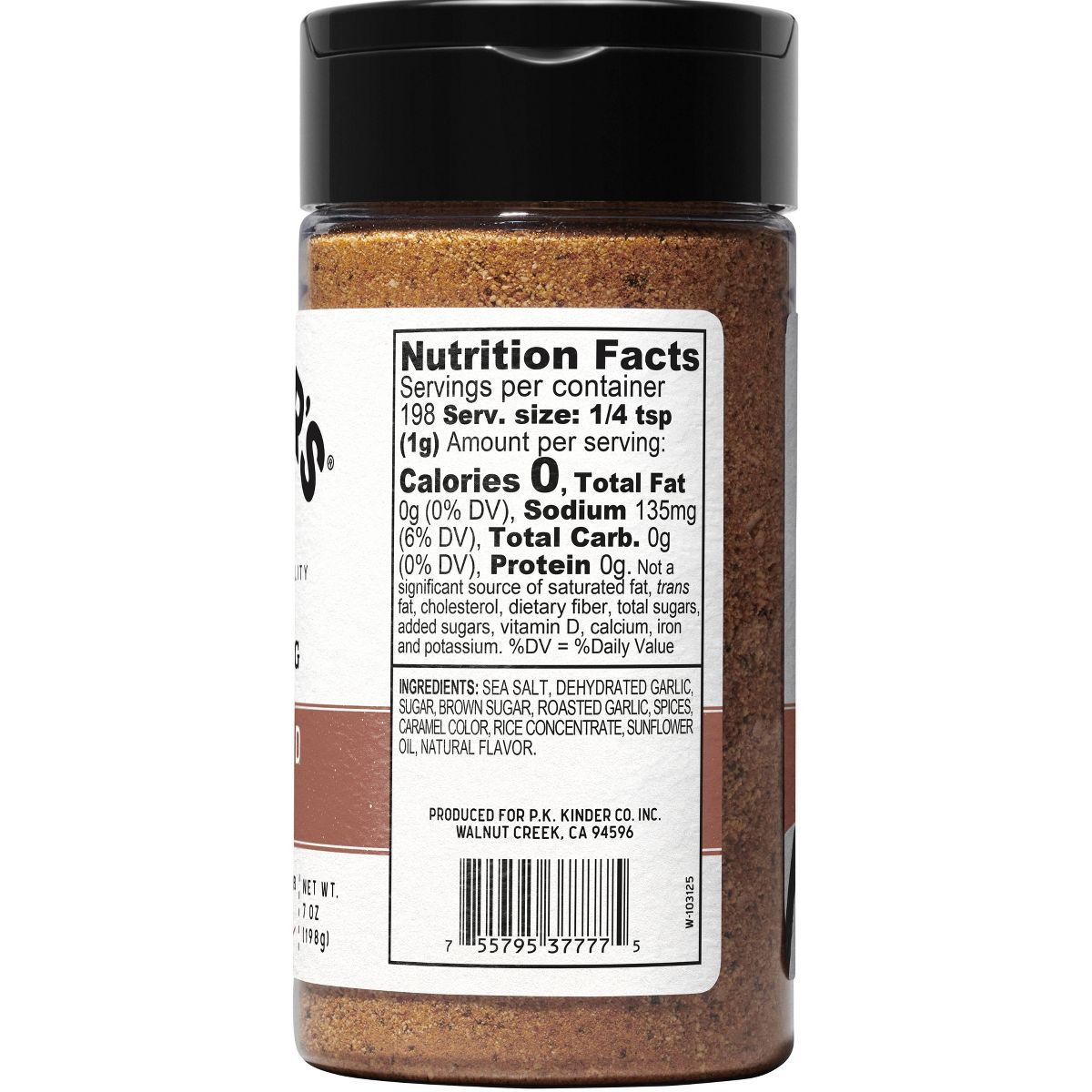 Kinder's Caramelized Garlic Seasoning - 7oz