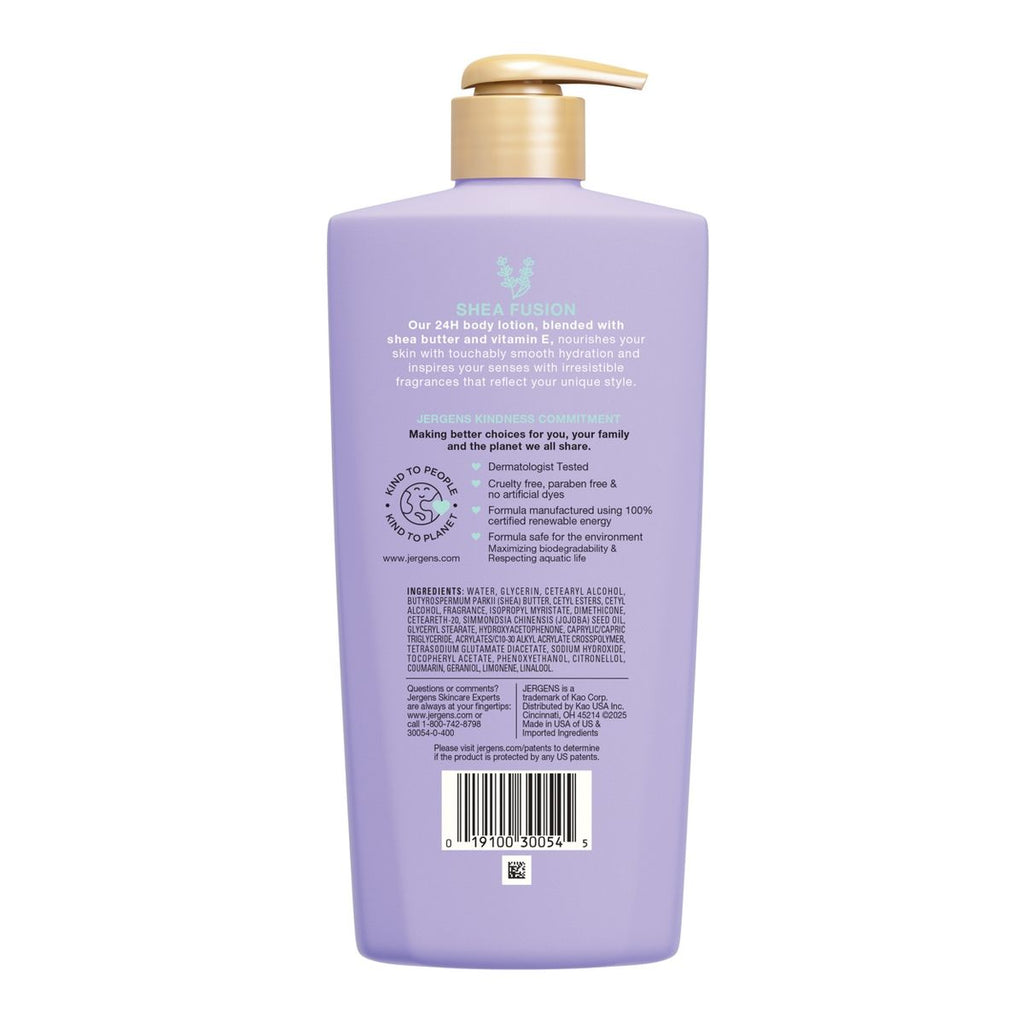 Jergens Shea Fusion Lavender Dreams Scented Body Lotion - 14 fl oz