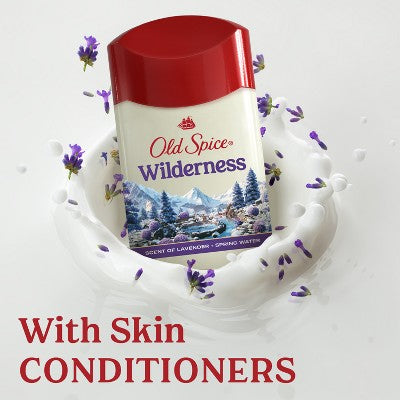Old Spice Men's Wilderness with Lavender Antiperspirant & Deodorant - 2.6oz: Inv