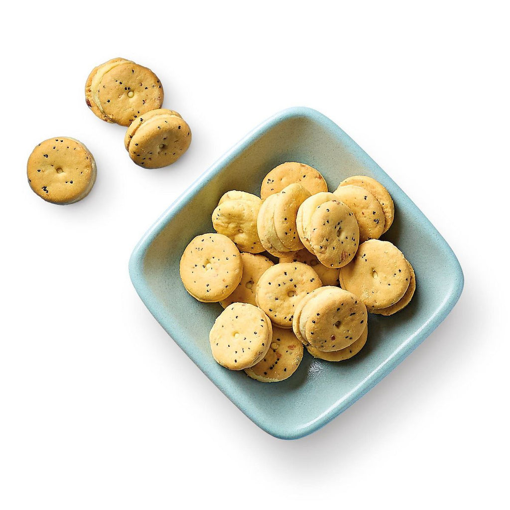 Mini Everything Bagel Sandwich Crackers - 7.05oz