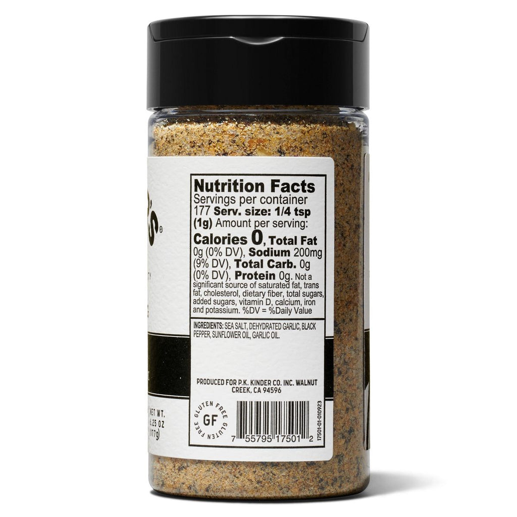 Kinder's The Blend Salt Pepper and Garlic Seasoning Mix - 6.25oz