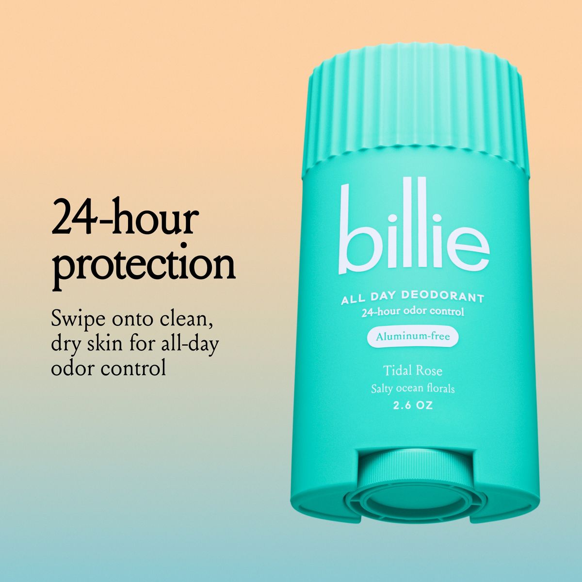 Billie All-Day Solid Deodorant Tidal Rose - 2.6oz