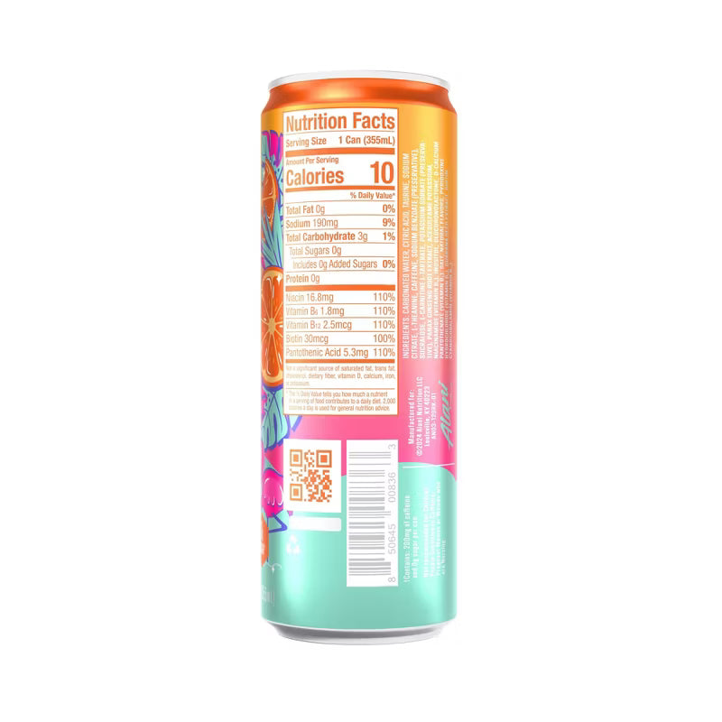 Alani Orange Kiss Energy Drink - 12 fl oz Can