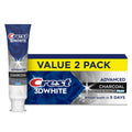 Crest 3D White Advanced Charcoal Teeth Whitening Toothpaste 2-Pack