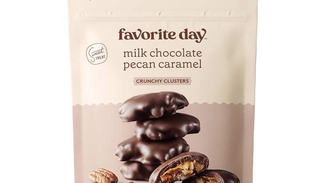 Favorite Day Milk Chocolate Pecan Caramel Crunchy Clusters Candy 6.5oz