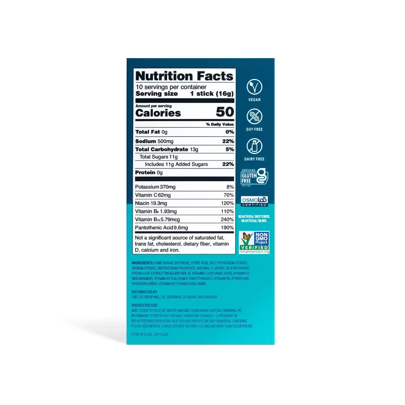 Liquid I.V. Hydration Multiplier - Orange Vanilla Dream 10 Pack