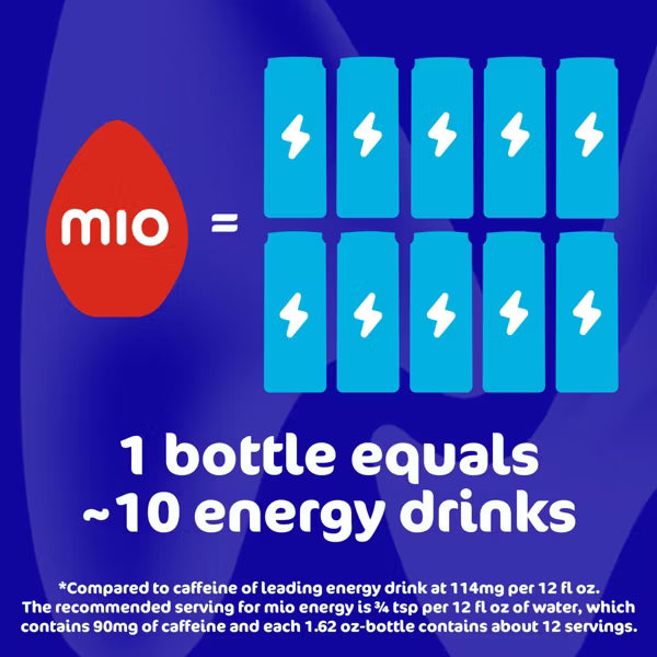MiO Energy Wicked Blue Citrus Liquid Water Enhancer - 1.62oz