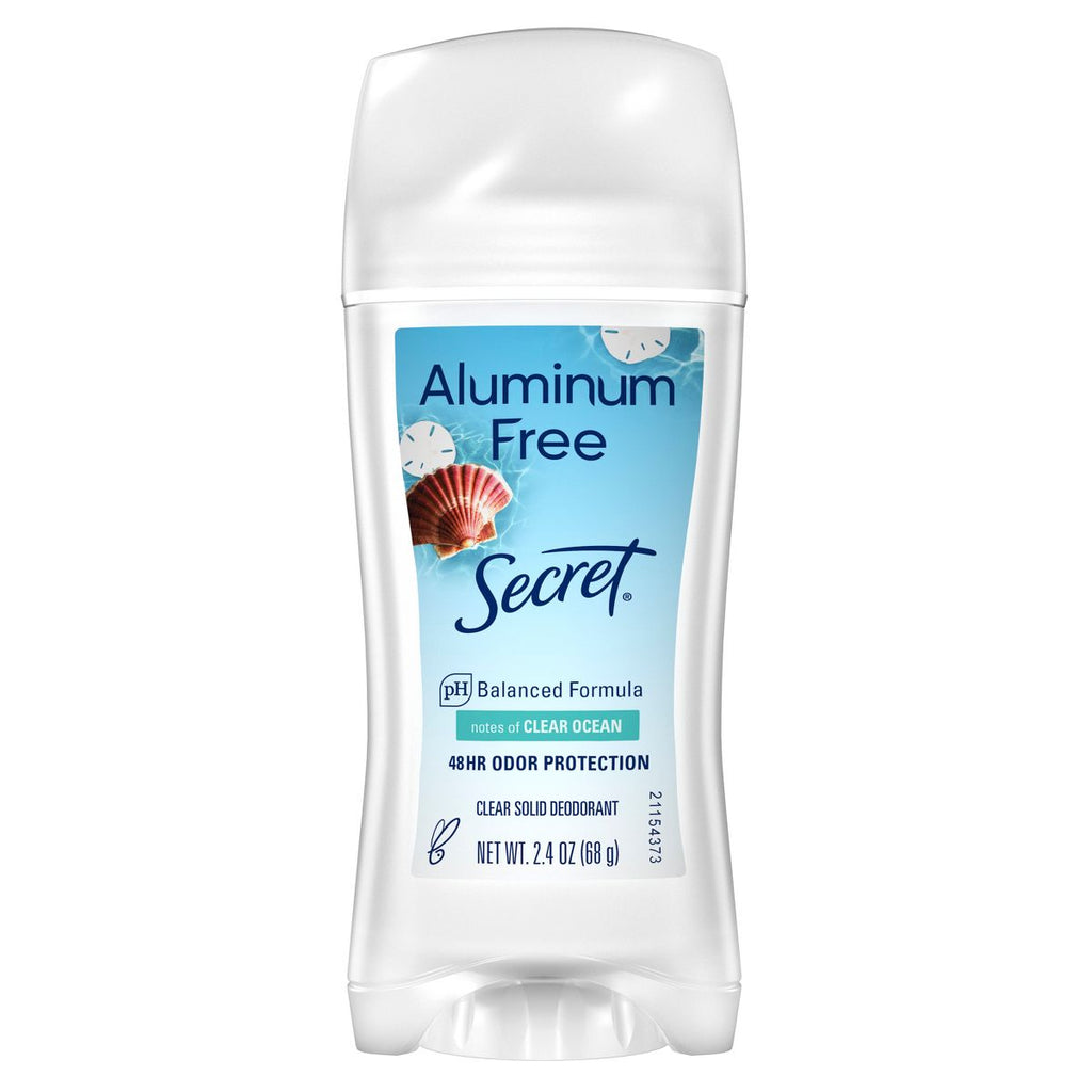 Secret Aluminum-Free Deodorant Clear Ocean 2.4oz