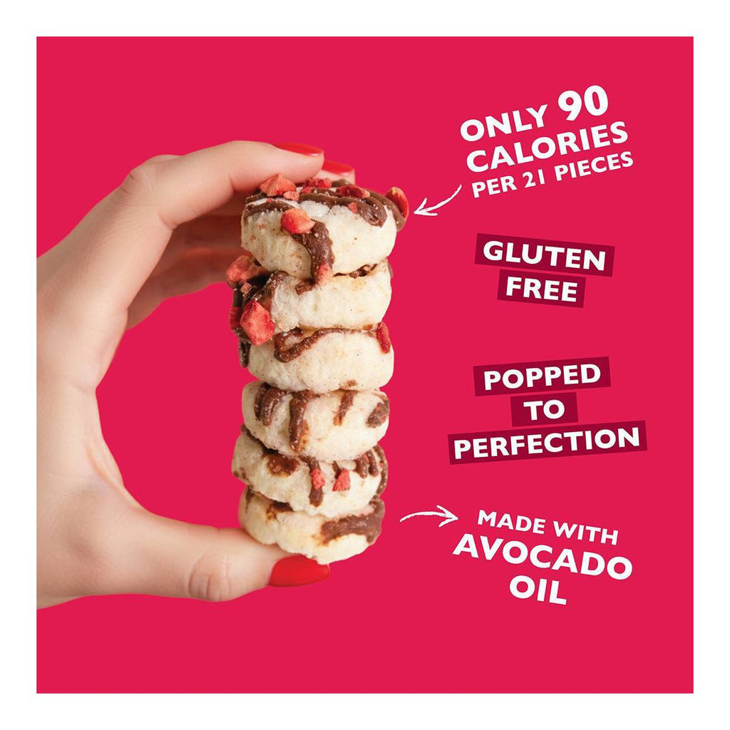 Drizzilicious Strawberry Chocolatey Drizzled Mini Rice Cake - 4oz