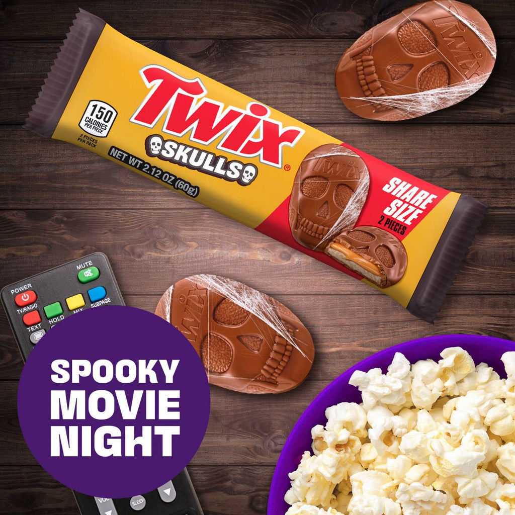 Twix Halloween Candy Skulls - 2.12oz