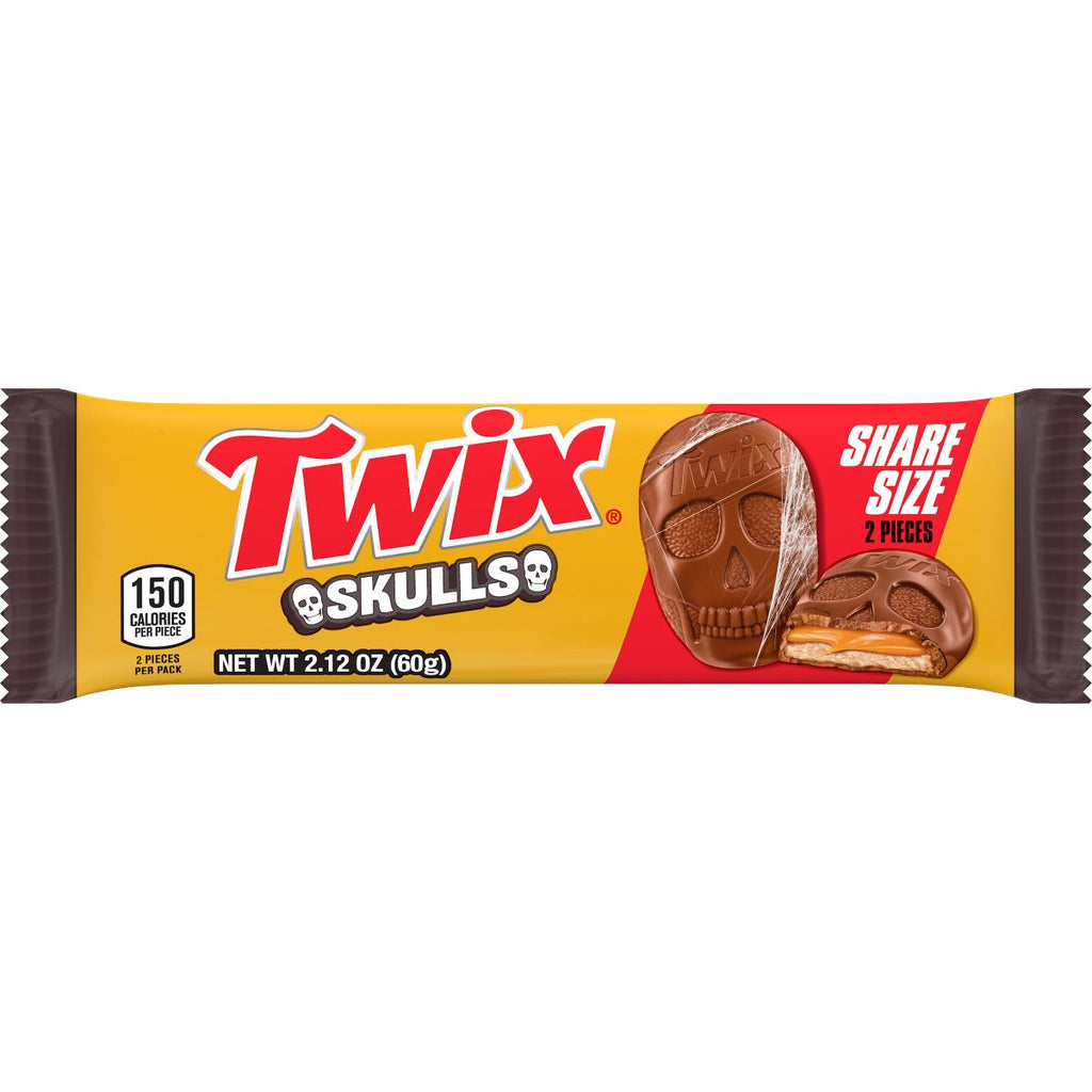 Twix Halloween Candy Skulls - 2.12oz