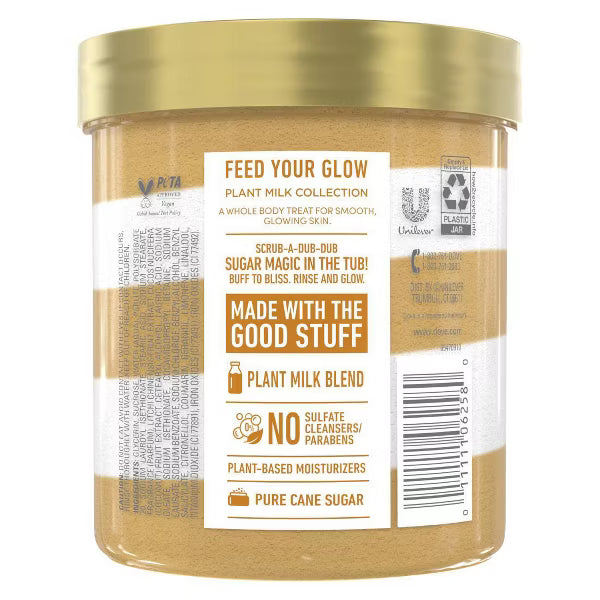 Dove Beauty Body Sugar Scrub - Coconut Milk & Sugar Lychee