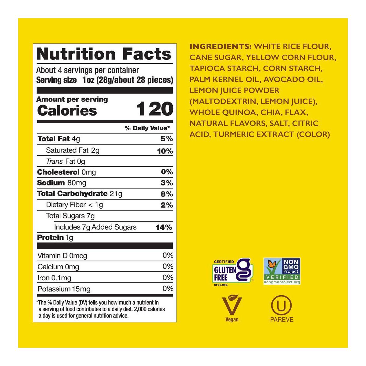 Drizzilicious Lemon Drizzled Mini Rice Cake - 4oz