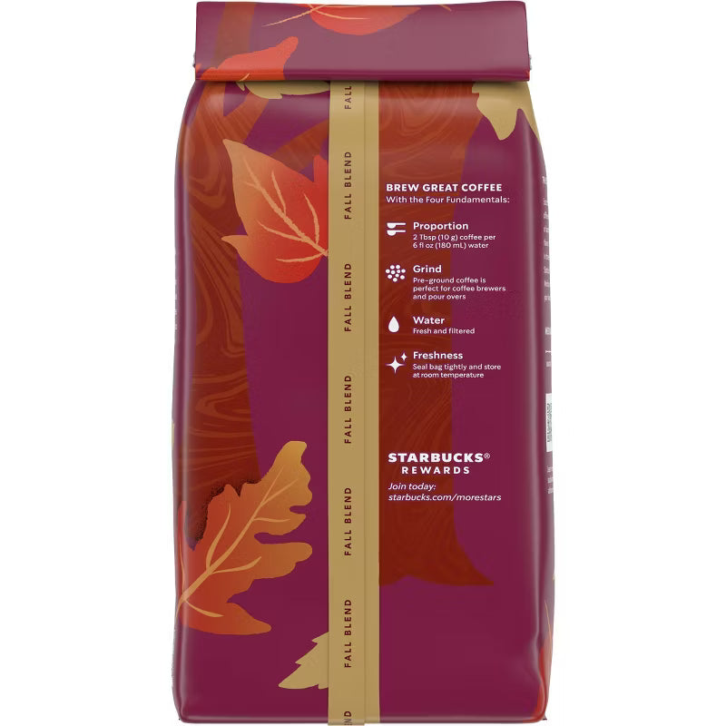 Fall Blend Medium Roast Ground Coffee - 10oz