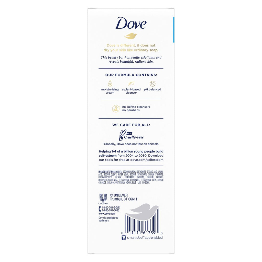 Dove Beauty Gentle Exfoliating Beauty Bar Soap