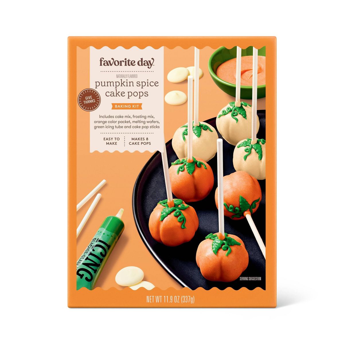 Halloween Fall Pumpkin Spice Cake Pops Kit - Target Favorite Day