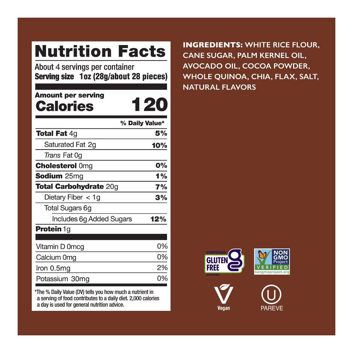 Drizzilicious Cookies & Cream Drizzled Mini Rice Cake - 4oz