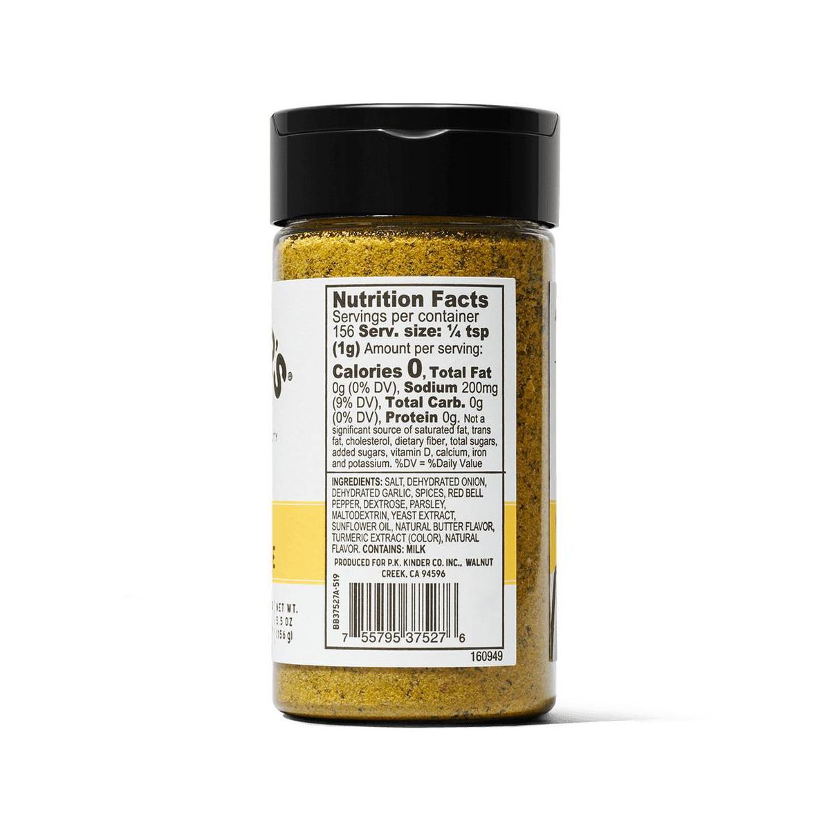 Kinder's Buttery Steakhouse Seasoning - 5.5oz