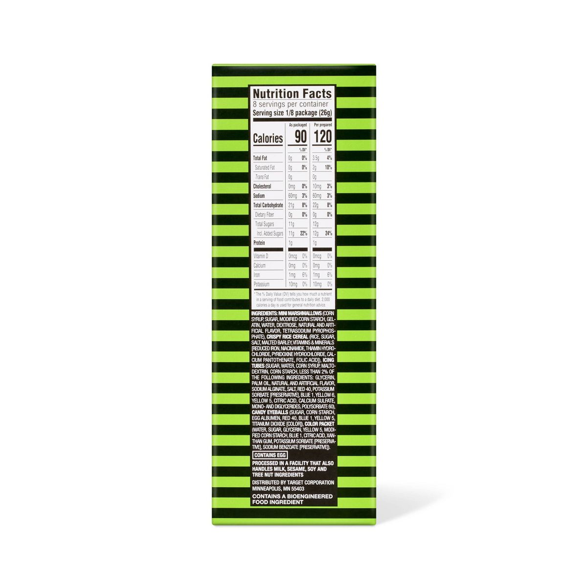 Frightful Frankenstein Crispy Rice Treats Kit - Target Favorite Day