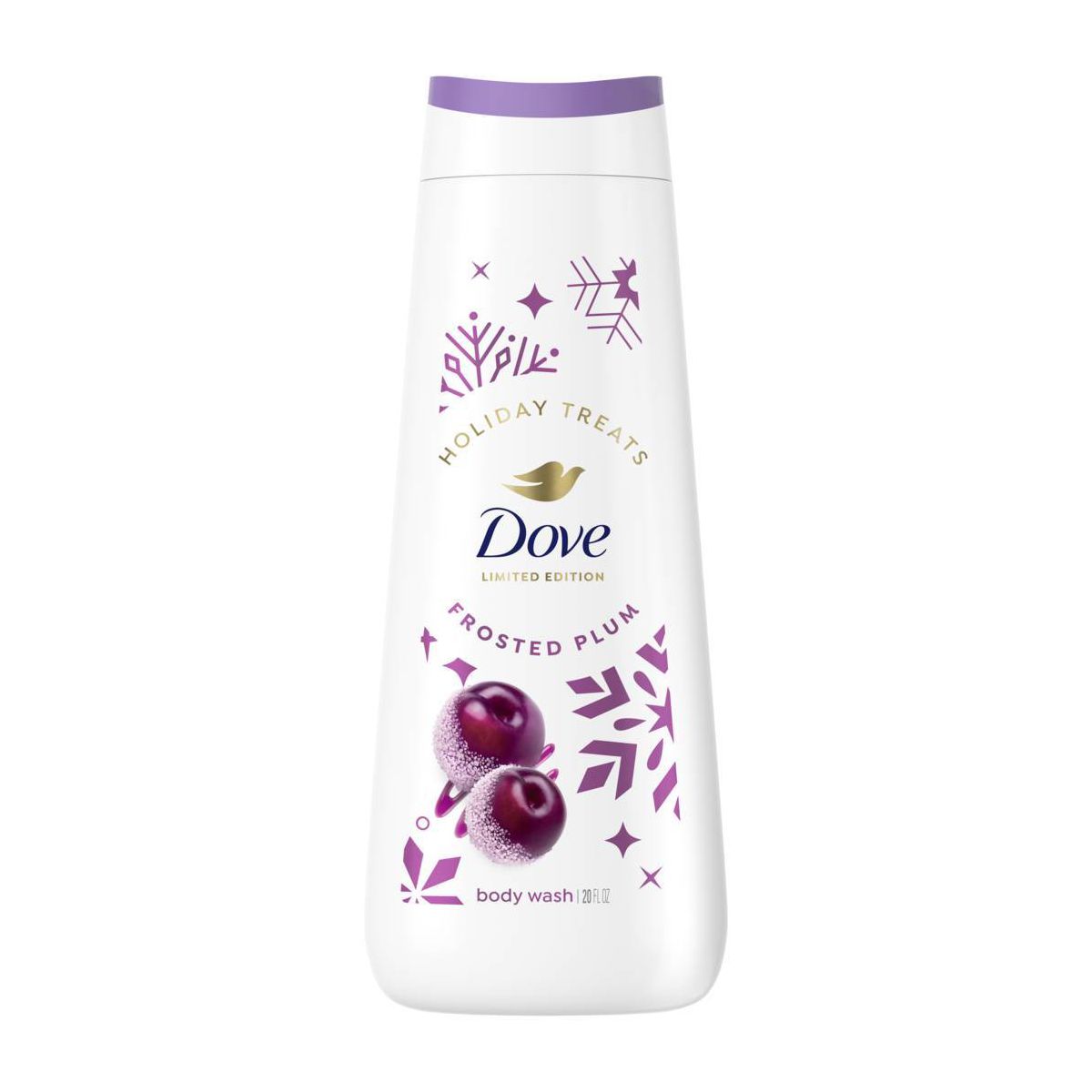 Dove Beauty Limited Edition Holiday Treat Body Wash - Frosted Plum Berry - 20 fl oz