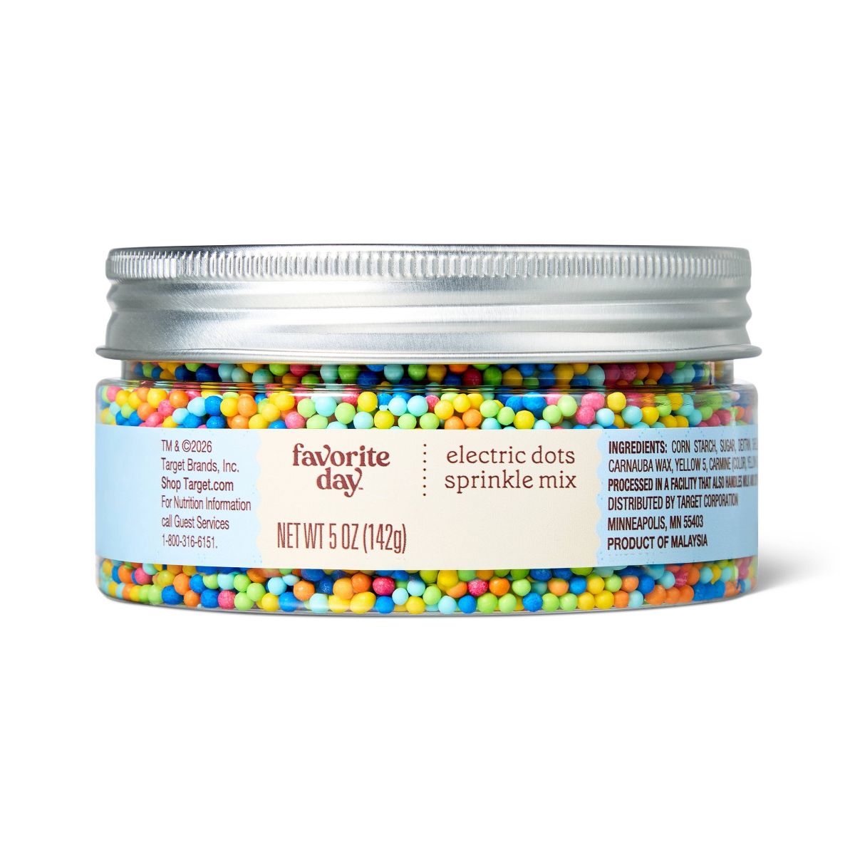 Favorite Day Electric Dot Sprinkles - 5oz