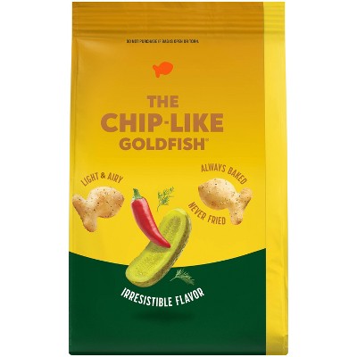 Goldfish Spicy Dill Pickle Crisps - 4.8oz