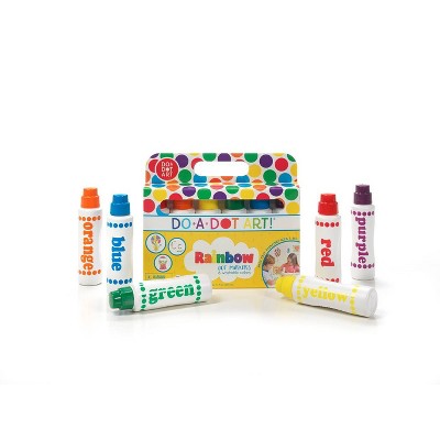 Do-A-Dot Art 6ct Washable Rainbow Dot Markers - Do-A-Dot Art