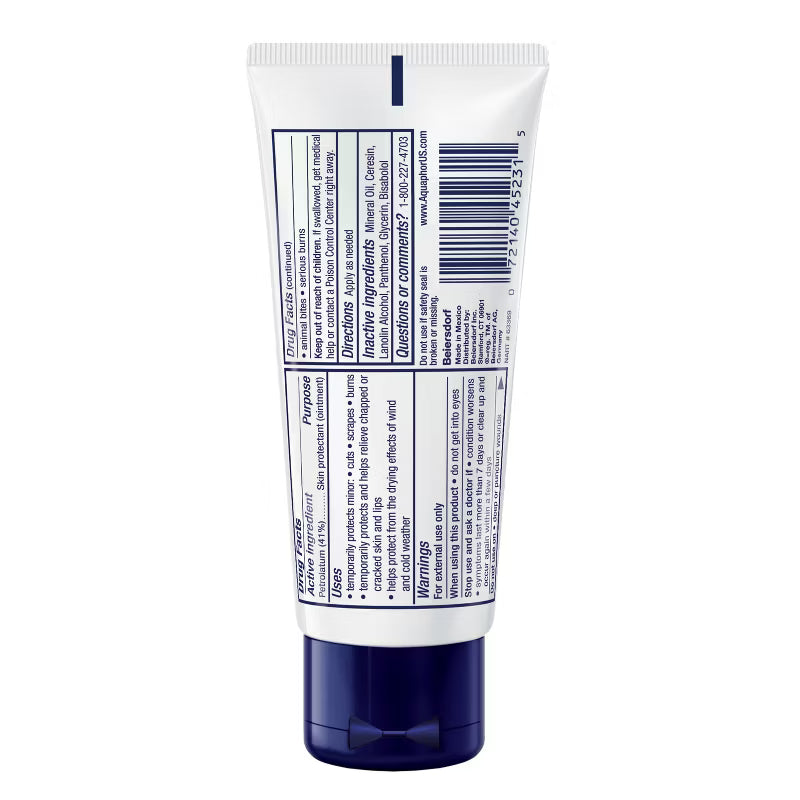 Aquaphor Healing Ointment Skin Protectant and Moisturizer for Dry and Cracked Skin