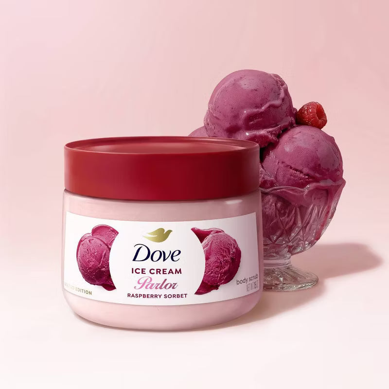 Dove Beauty Raspberry Sorbet Body Scrub 15oz