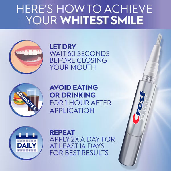 Crest 3D White On-the-Go Teeth Whitening Pen