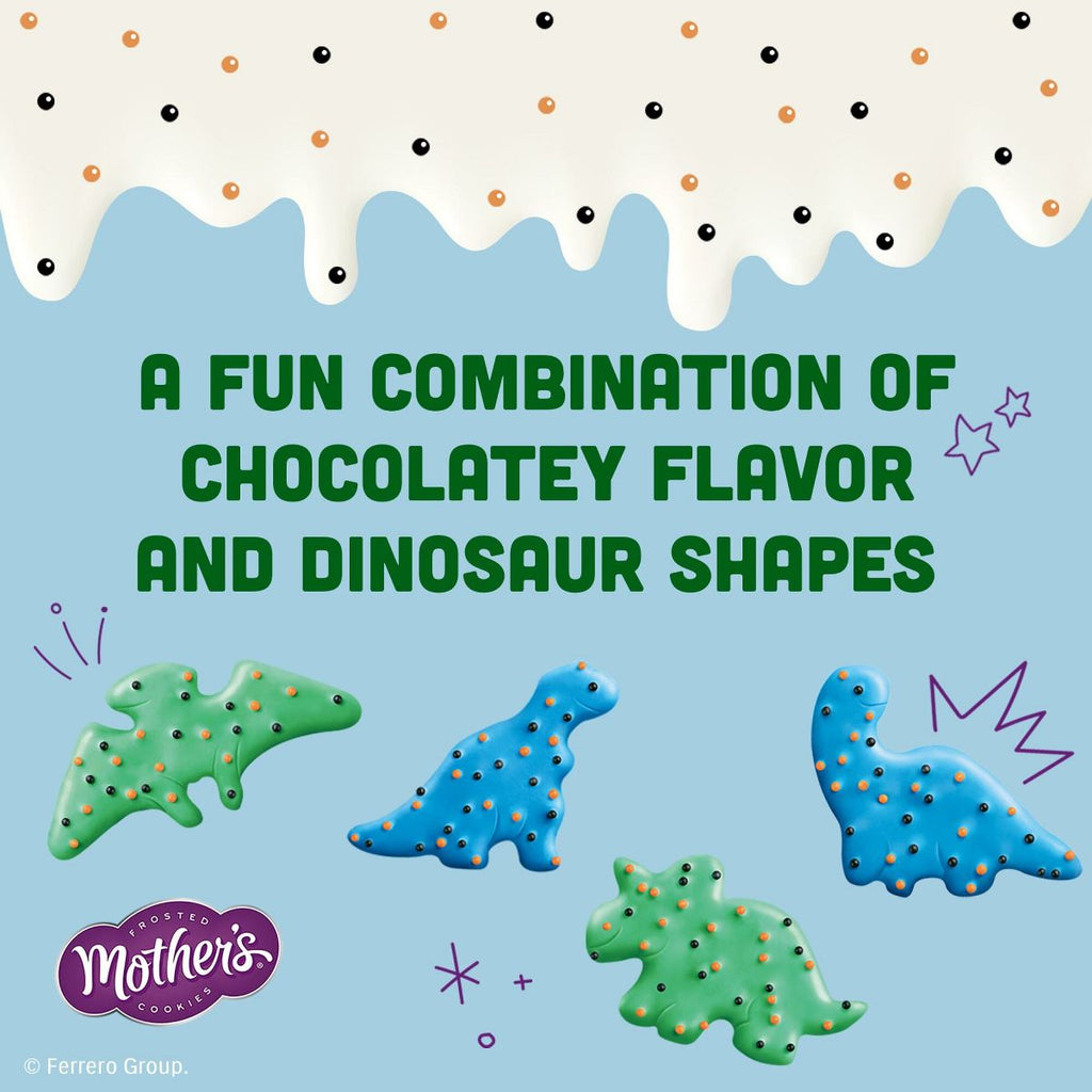 Mother’s Cookies Chocolatey Dynamite Dinosaurs Bag - 9oz
