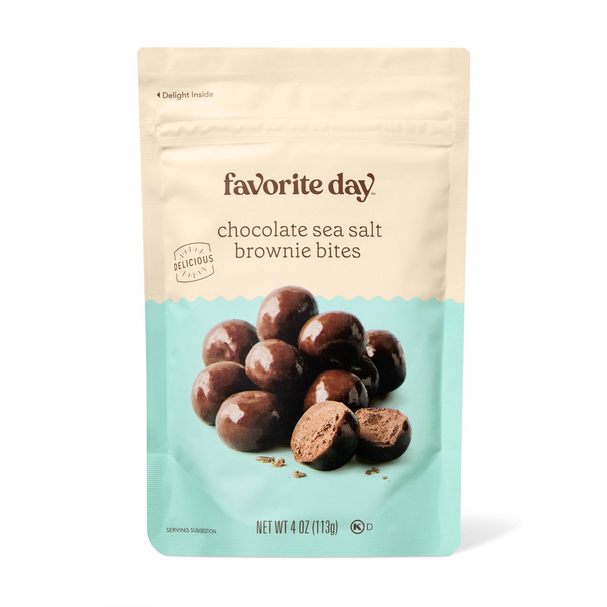 Favorite Day Chocolate Sea Salt Brownie Bites - 4oz