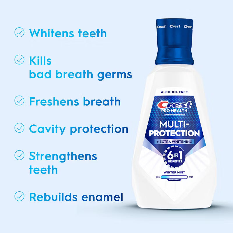 Crest Pro-Health Advanced Alcohol Free Mouthwash Mint - 32 fl oz