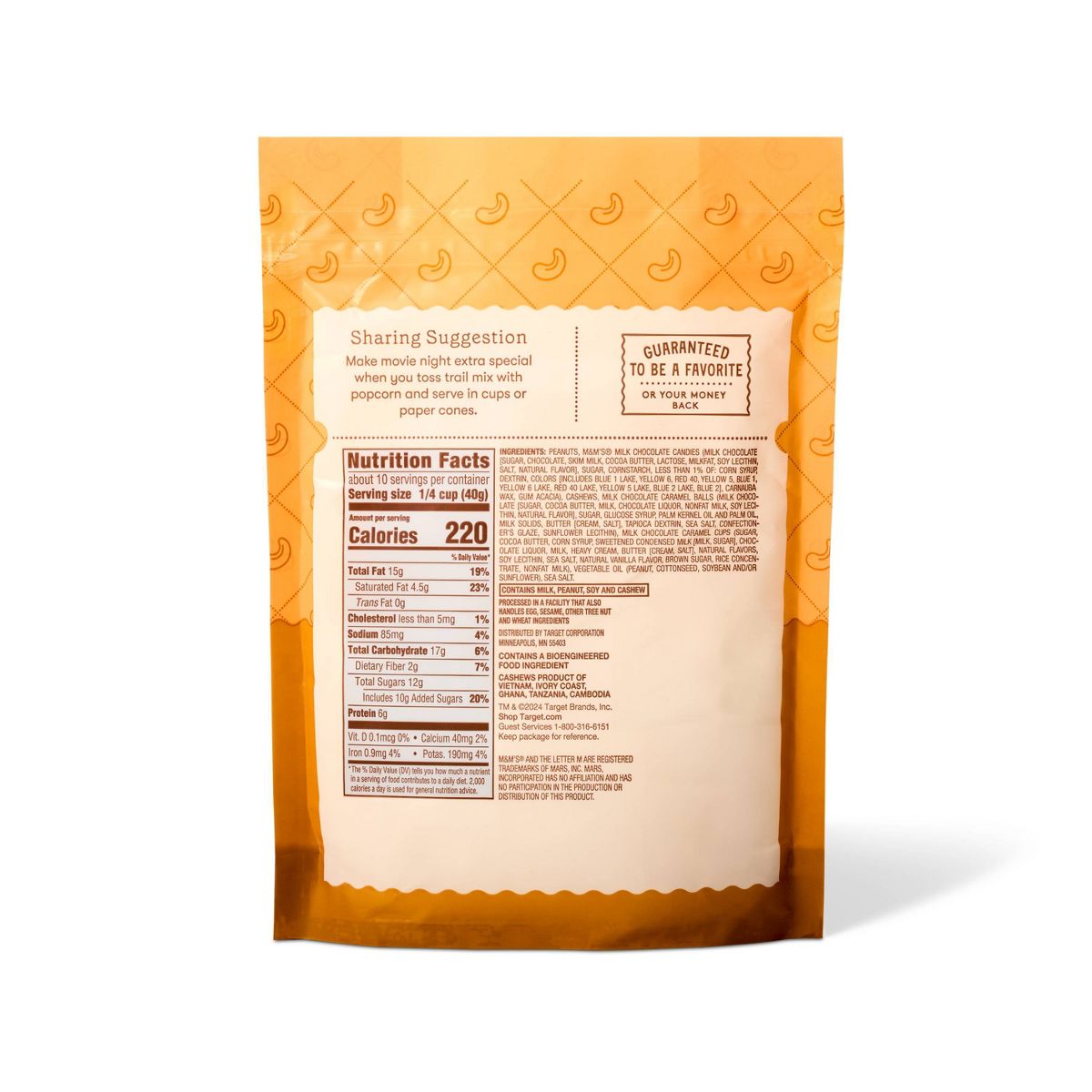 Favorite Day Caramel Cashew Trail Mix 14oz