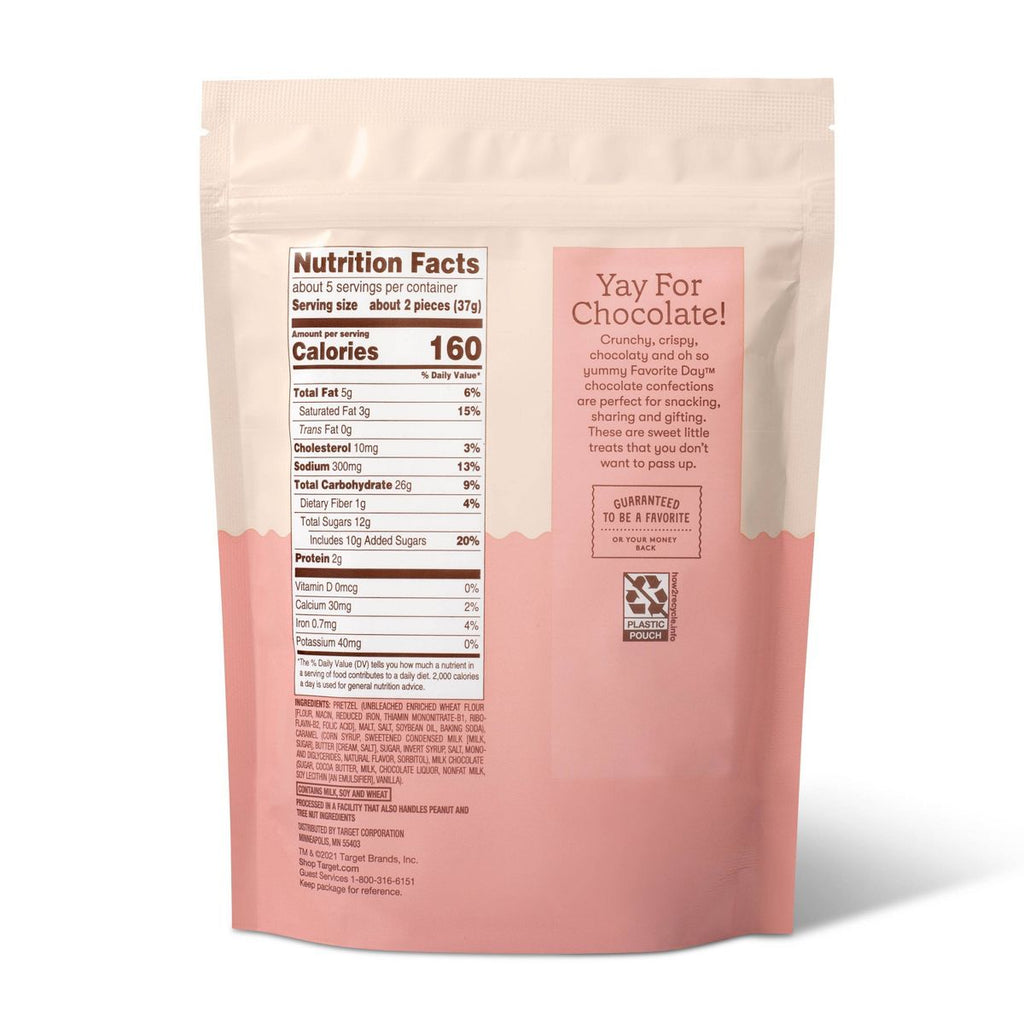 Favorite Day Milk Chocolate Caramel Pretzel Clusters Candy 6.5oz