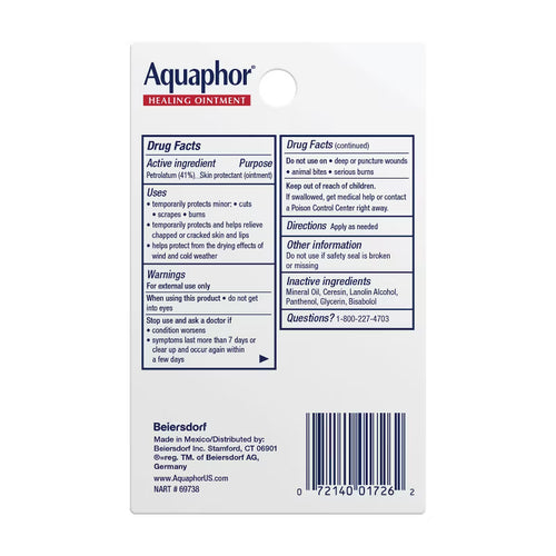 Aquaphor Healing Ointment Skin Protectant 7g
